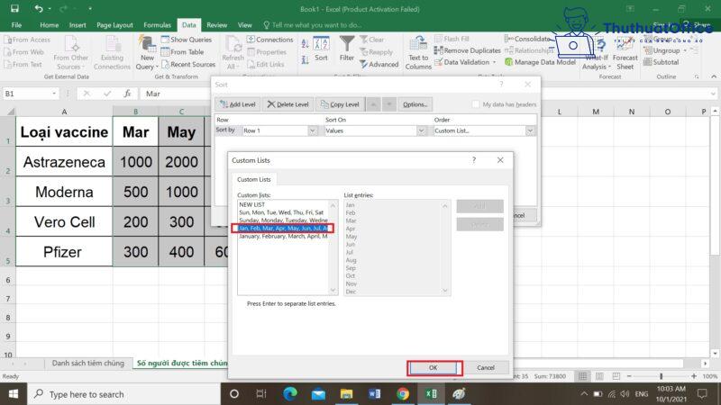 Cách SORT trong Excel từ cơ bản đến nâng cao 11 cách SORT trong Excel