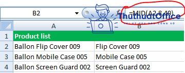 Cách tách chữ trong Excel liệu bạn đã biết? 3 tách chữ trong excel