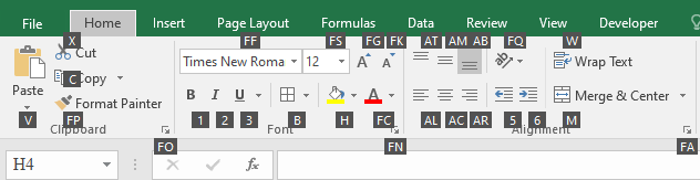 Gộp ô trong Excel