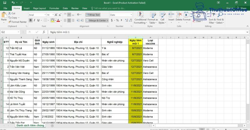 Cách SORT trong Excel từ cơ bản đến nâng cao 5 cách SORT trong Excel