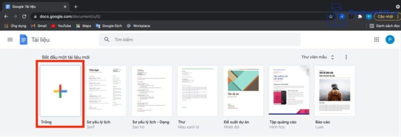 Cách sử dụng Google Docs