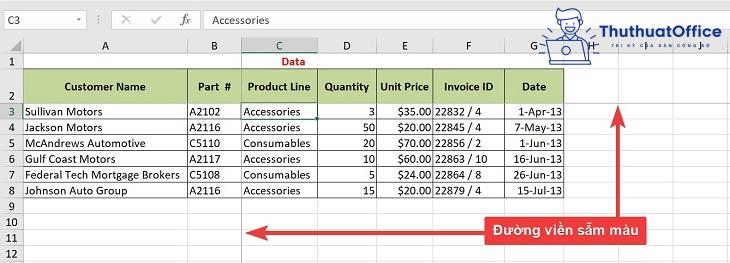 3 bước cố định dòng trong Excel cực nhanh chóng 6 cố định dòng trong excel