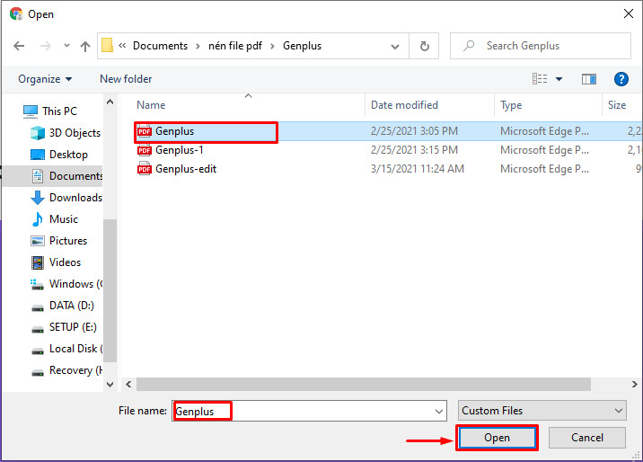 5 Cách cắt file PDF đơn giản, nhanh chóng có thể bạn chưa biết! 19 Tải file PDF từ máy tính