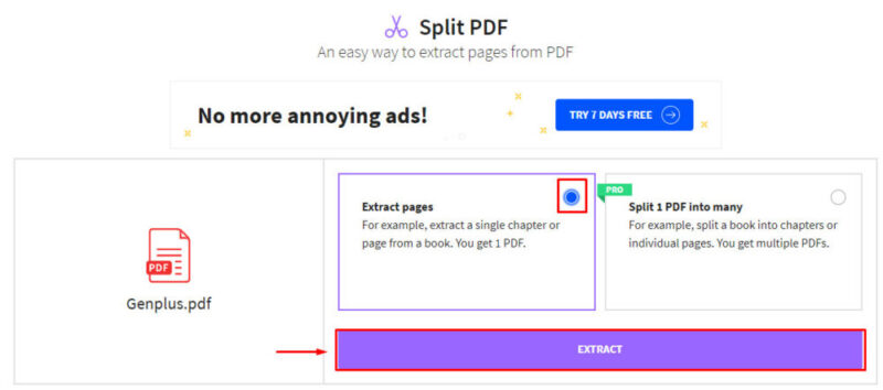 5 Cách cắt file PDF đơn giản, nhanh chóng có thể bạn chưa biết! 22 Chọn gói dịch vụ