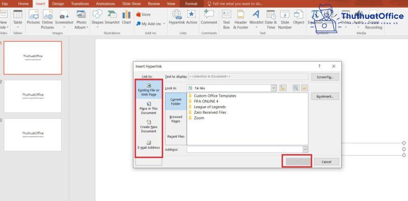 Cách chèn hyperlink trong PowerPoint tạo liên kết đến mọi thứ từ slide của bạn 3 hyperlink trong PowerPoint