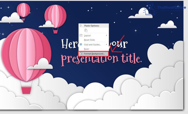 Chỉnh sửa background graphic trong PowerPoint làm sao cho đẹp? 2 chỉnh sửa background graphic trong PowerPoint