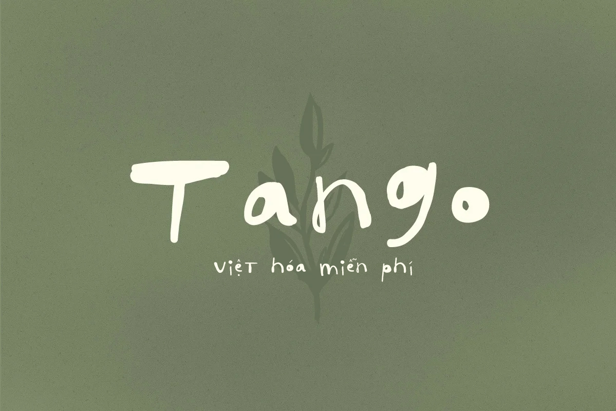 Font Tango Việt Hóa
