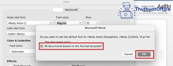 Cách mặc định font chữ trong Word 2010 đơn giản, ai cũng thực hiện được 7 cách mặc định font chữ trong Word 2010