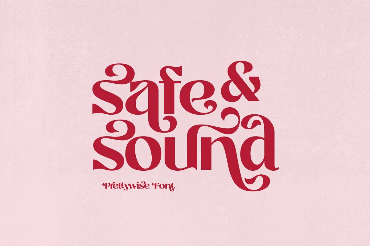 Font Prettywise - Modern Retro Family - Font cực đẹp