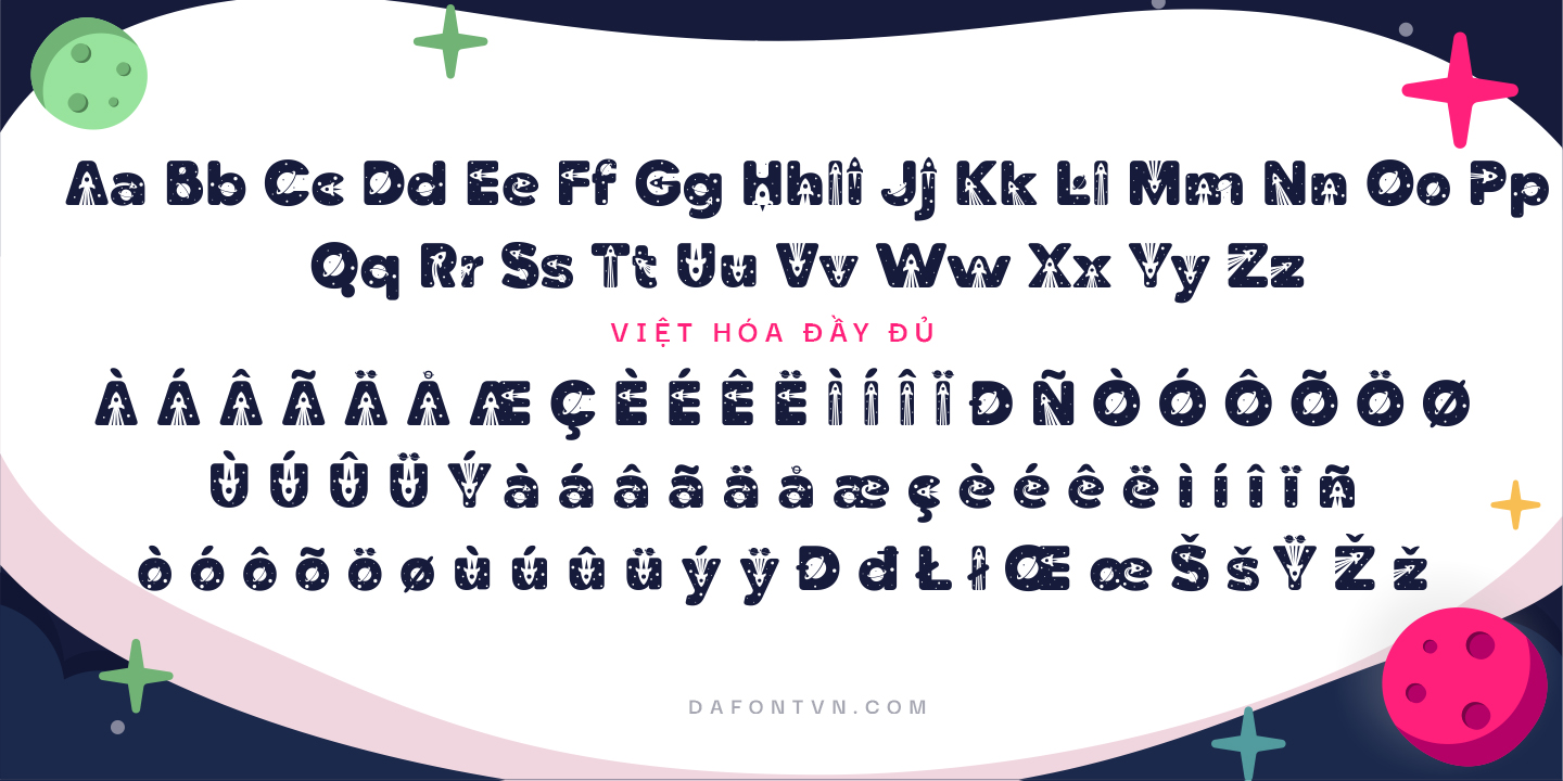 space-5 Font Space Quest Việt Hóa Preview 2