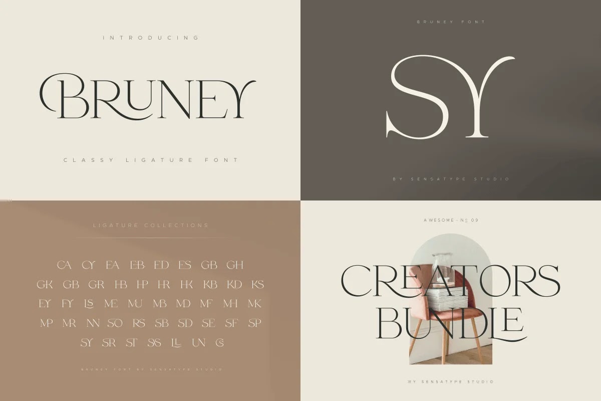 unique-and-classy-modern-font-bundles-4 Unique and Classy Modern Font Bundle