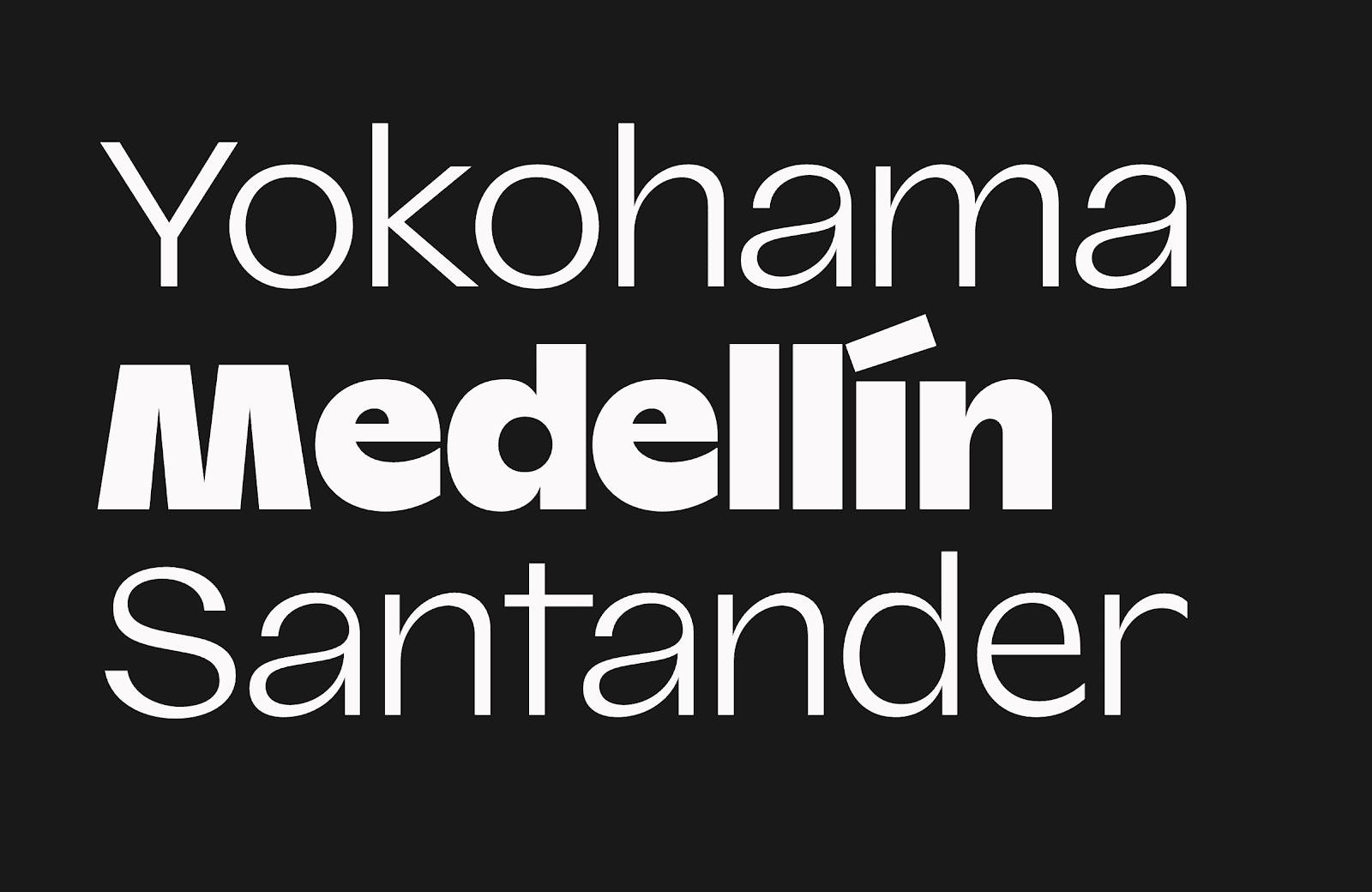 valizas Valizas Font Family Preview 2