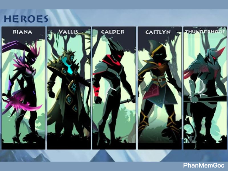 Các nhân vật và kỹ năng