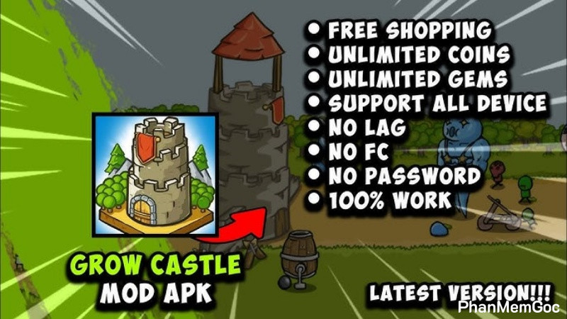Grow Castle MOD APK