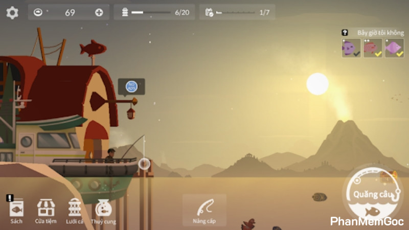 câu cá và cuộc sống hack