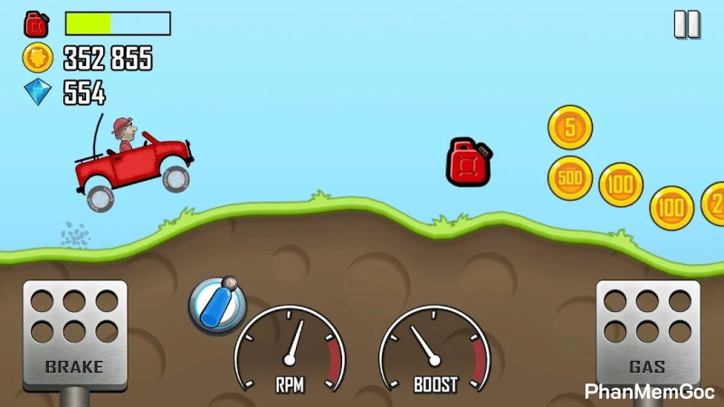 hack hill climb racing