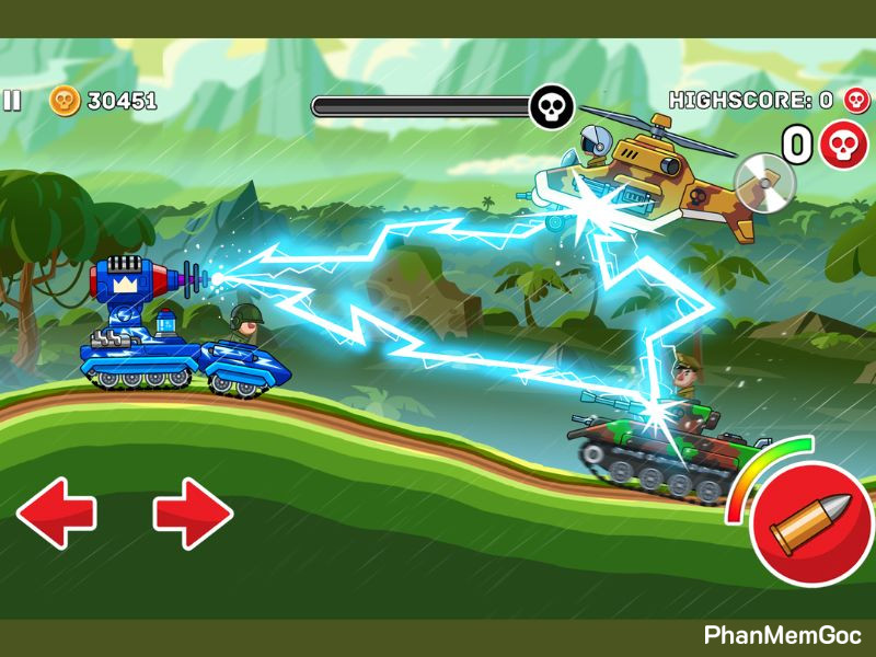 Tính Năng Nổi Bật Trong Phiên Bản Hack Hills Of Steel v8.3.0