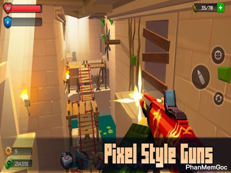 Lối chơi hành động lôi cuốn 