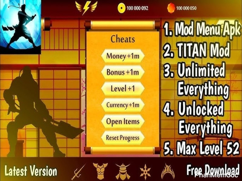 Những Tính Năng Độc Đáo Của Hack Shadow Fight 2 Special Edition