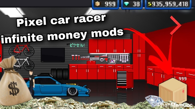 Pixel Car Racer MOD APK