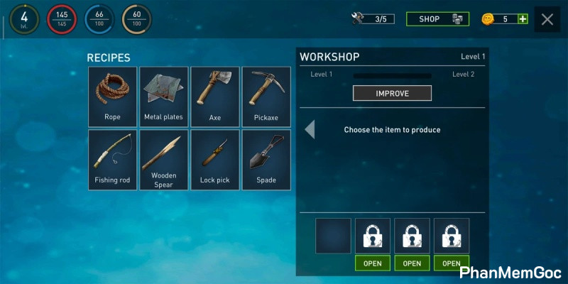 raft survival mod apk