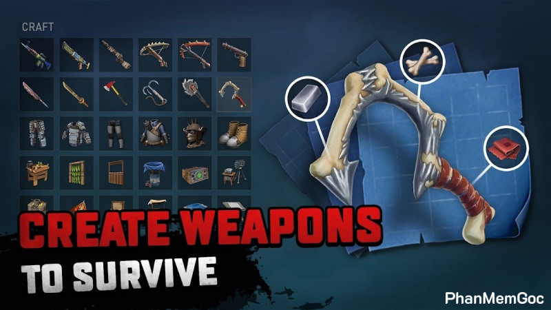 raft survival mod apk