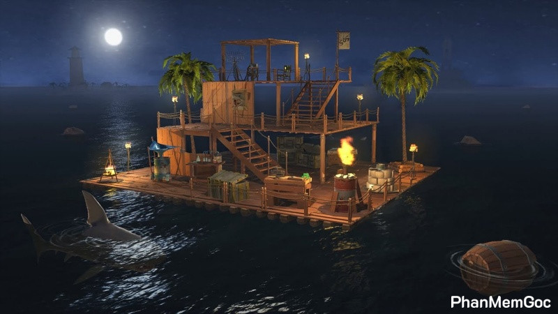 raft survival mod apk