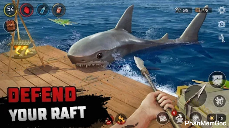 raft survival mod apk