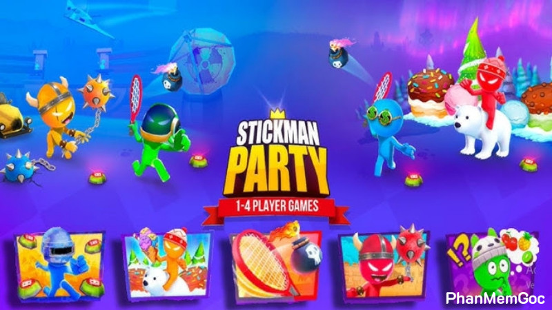 stickman party hack