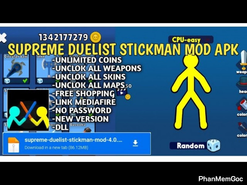 Supreme Duelist Stickman MOD APK