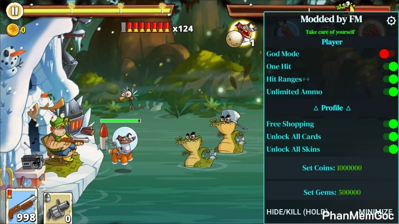 Swamp Attack 2 MOD APK