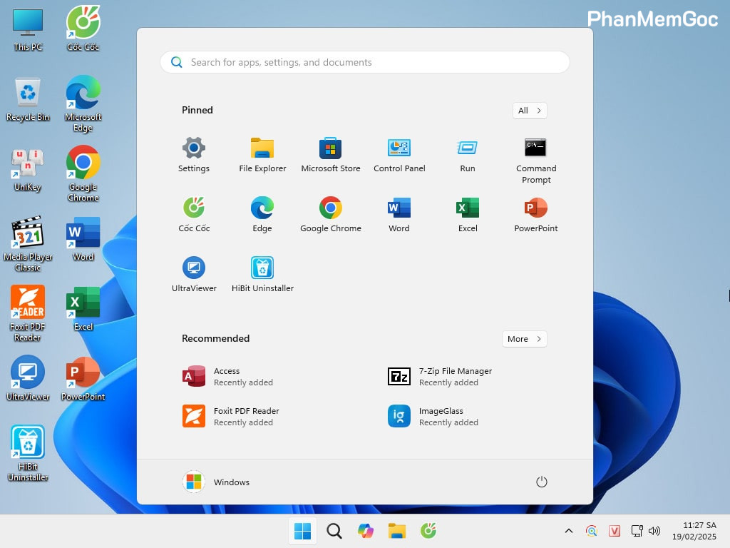 Tải Ghost Win 11 Home SL 24H2 Full Soft v25.1 Tốt Nhất 2025