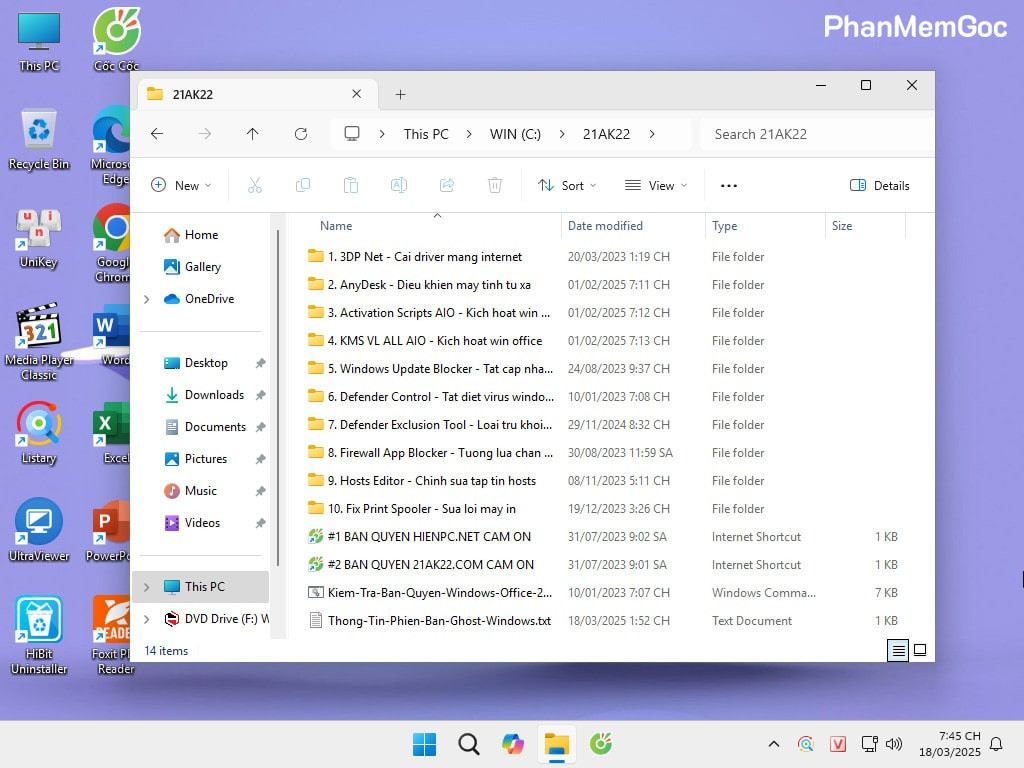 Tải Ghost Win 11 IoT Enterprise 24H2 Full Soft v25.1 Chuẩn 2025