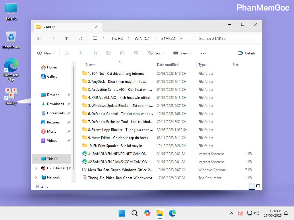 Tải Ghost Win 11 IoT Enterprise 24H2 No Soft v25.1 Mượt 2025