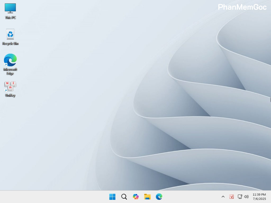 Tải Ghost Win 11 Pro 24H2 No Soft v25.1 Mượt Nhẹ 2025