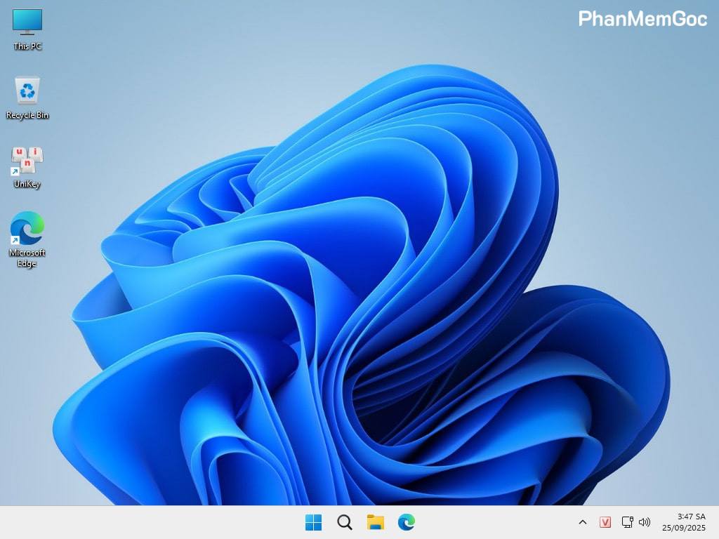 Tải Ghost Win 11 Pro 25H2 No Soft v25.2 Mượt Nhẹ 2025