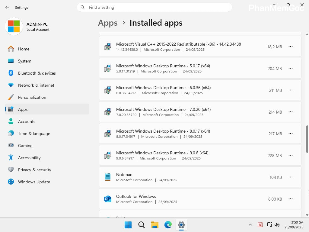 Tải Ghost Win 11 Pro 25H2 No Soft v25.2 Mượt Nhẹ 2025