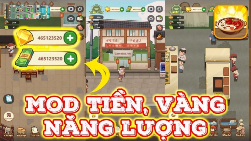 Tiệm Lẩu Đường Hạnh Phúc MOD APK