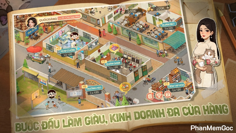 tiệm tạp hóa thời gian hack