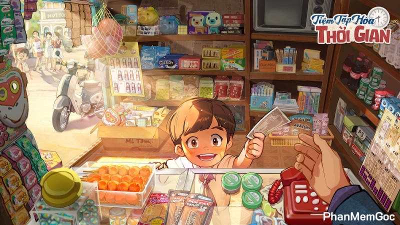 tiệm tạp hóa thời gian hack