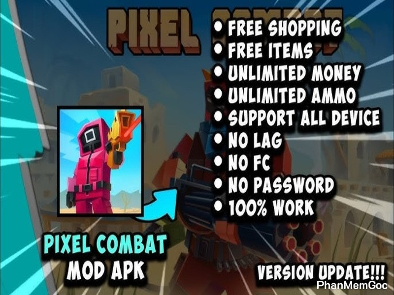 Tính Năng Nổi Bật Có Trong Hack Pixel Combat
