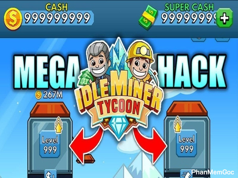 Tính Năng Nổi Bật Có Trong Idle Miner Tycoon Hack