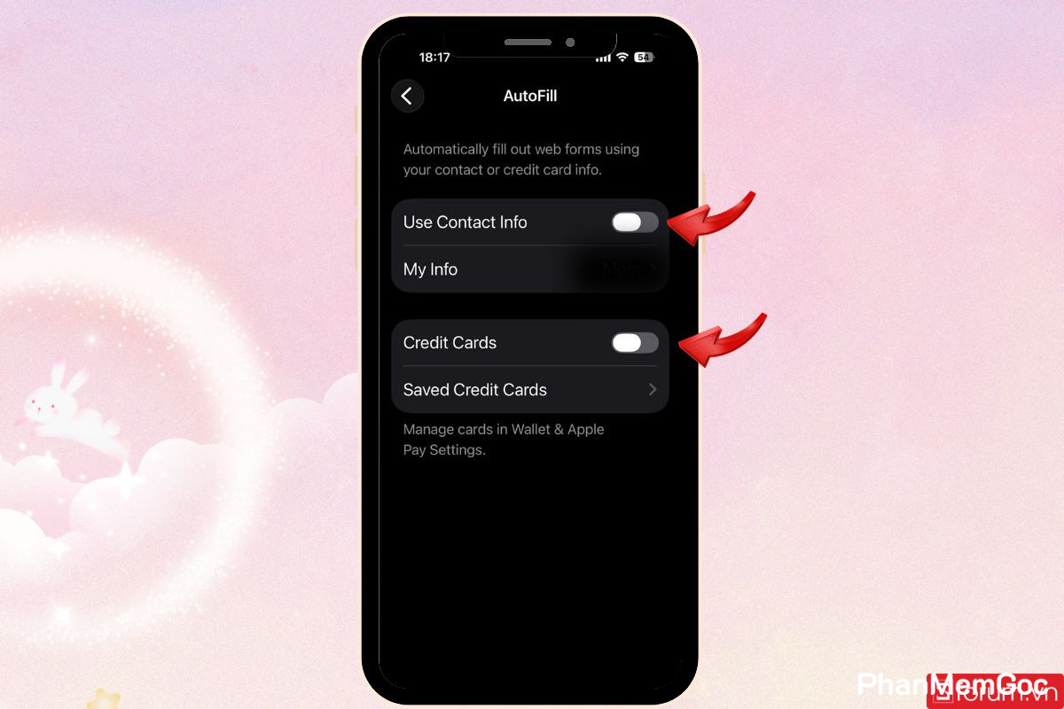 8-tat-goi-y-mat-khau-tren-iphone Tắt mật khẩu và thẻ tín dụng