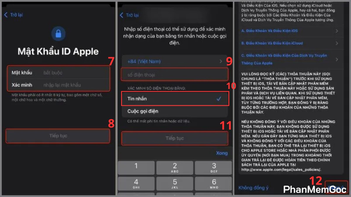 Cách tạo tài khoản ID Apple Store đơn giản - bước 3