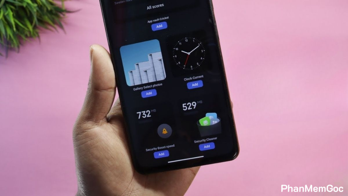 Cải tiến trên app Vault MIUI 13
