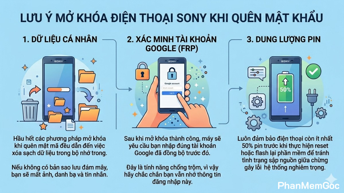 cach-mo-khoa-dien-thoai-sony-khi-quen-mat-khau-15 Lưu ý khi áp dụng cách mở khóa điện thoại Sony khi quên mật khẩu