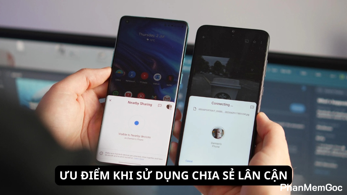 chia-se-lan-can-la-gi-2 Những lợi ích vượt trội khi sử dụng chia sẻ lân cận là gì để gửi tệp.