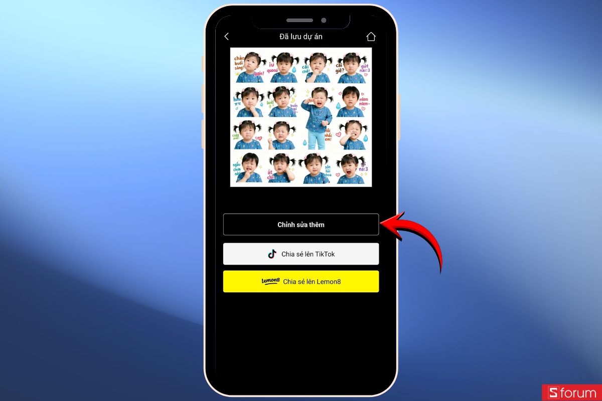 Hướng dẫn chi tiết tạo sticker cho con bằng AI siêu dễ 8