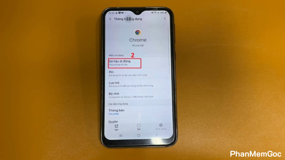 Cách tắt ứng dụng chạy ngầm trên Samsung bằng cách trực tiếp- bước 2