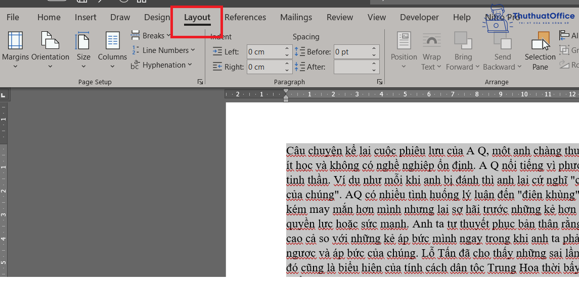 Mách bạn cách chia trang trong Word cực nhanh gọn 2